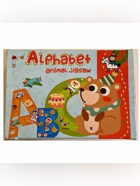 Alphabet Animal Puzzle Set 90 Pieces Kids Learning ABC Educational Toddler Toy